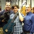 Andy Paul and Benedetto Bass with Howard Paul and Bob Benedetto 12-28-10
