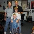 Barry Greene and sons with Bob Benedetto August 2008 BG Savannah GA