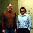 Chris Buzzelli with Randy Johnston, 2000