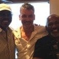 Chris Standring with Harvey Mason and Jonathan Butler Oct 2014