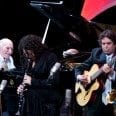 George Wein 88th bday at Lincoln Jazz Center with Anat Cohen Howard Alden 2013