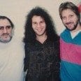 Giusppe Continenza with Joe Diorio and Don Mock Hollywood CA circa 1980s