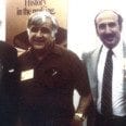 NAMM 1980 Chicago - Mel Bay, George Van Eps, John D'Addario Sr, Augi LoPrinzi, Bob Benedetto