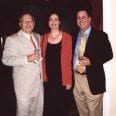 Howard & Patty Paul with Ron Kronowitz Chatham Steel Party Savannah