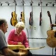 Susan Carson orders Sinfonitta at Benedetto Guitars 10-31-11