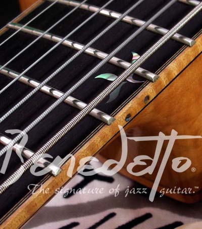 Benedetto Guitars Hallmark 12th Fret Floral Inlay
