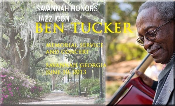 Ben Tucker Memorial and Concert June 10 2013 Savannah Georgia 
