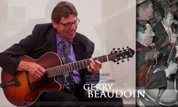 Award winning jazz guitarist and Benedetto Player Gerry Beaudoin on Bravo 7-String