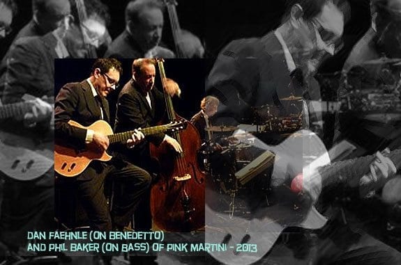 Dan Faehnle on Benedetto and Phil Baker on Bass - Pink Martini - 2013