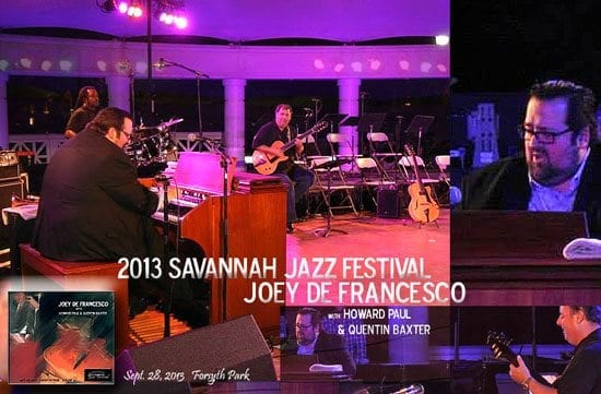 Savannah Jazz Festival 2013 - Joey de Francesco Trio