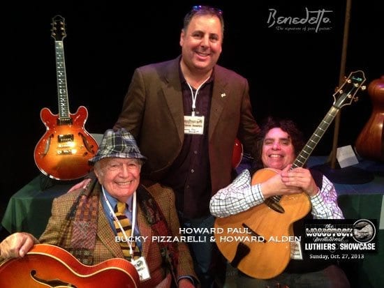 Woodstock Luthiers Invitational 2013 Pizzarelli Alden and Howard Paul Trio 10-27-13 news