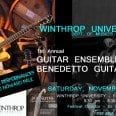 Winthrop Univ Guitar Ensemble Festival and Benedetto Guitar Day Nov 16 2013 gallery
