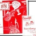 Benedetto Guitars Christmas postcard 1995 posted Dec 2013