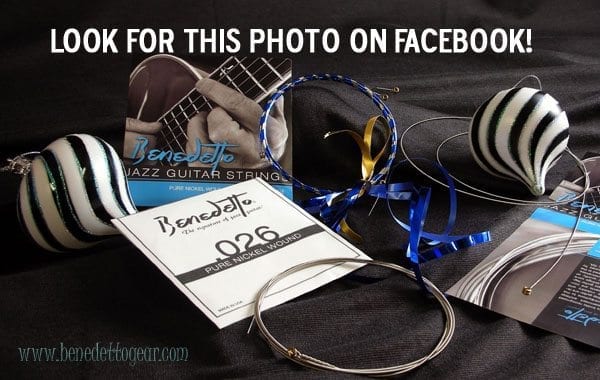 Facebook Benedetto Strings Giveaway 12-11-13