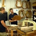 Luthiers Steve Holzknecht and Damon Mailand Benedetto Guitars Savannah GA Nov2013