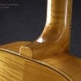 Benedetto Sinfonietta Serial #S2166 heel cap close-up