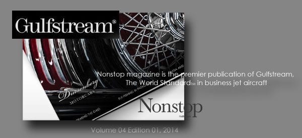 Gulfstream Non Stop 2014 Issue features Benedetto Guitars news2