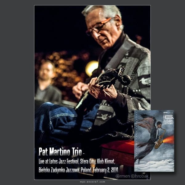 Pat Martino Poland 2014 armen-chrobak_pat-martino-trio_06 Benedetto Guitars news 5-26-2014