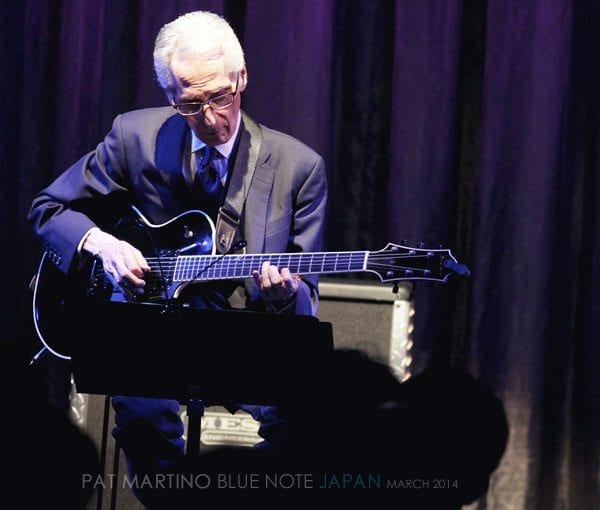 Pat Martino on signature Benedetto Blue Note Japan March 2014 - news1