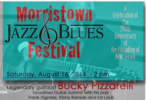Bucky Pizzarelli headlines Guitar Summit at MorristownJazz Blues Festival 8-16-14
