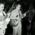 Bruno and Adrian Ingram Chris Cafe circa 1996